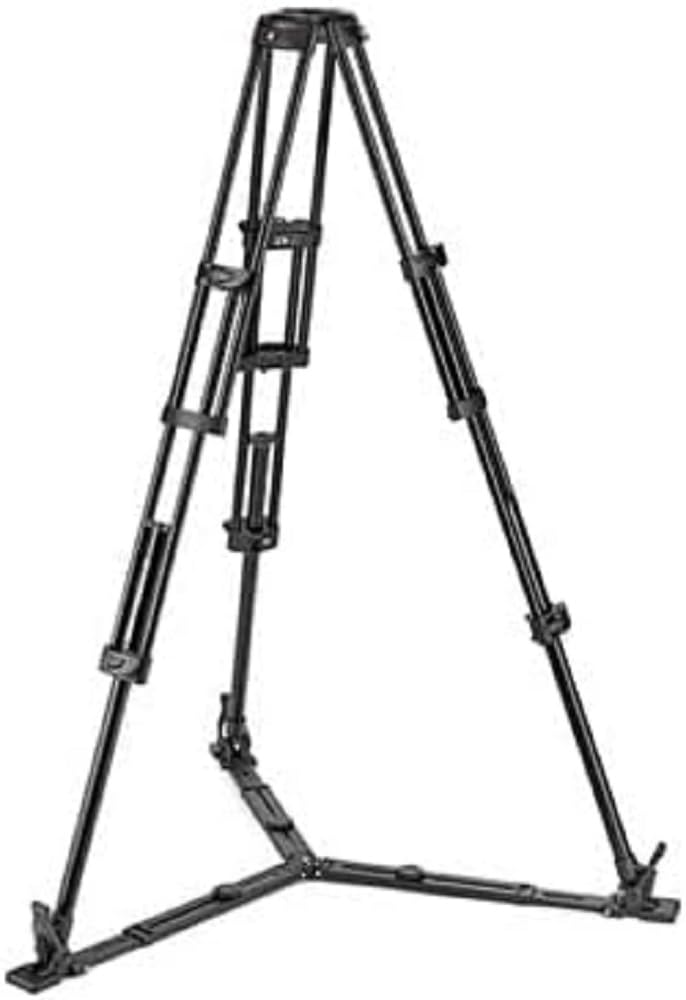 Amazon | マンフロット(Manfrotto) アルミツインビデオ三脚 グラウンド