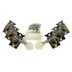 Vintage Chrome Open-gear Tuners/Mécaniques – 6pièce. 3L/3R - Les Beatles, Paul McCartney, John Lennon, RIngo Starr, George Harrison Vintage Chrome Open-gear Tuners/Mécaniques – 6pièce. 3L/3R – Image 2