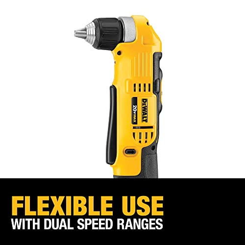 Dewalt 20V Max Right Angle Cordless Drill/Driver Kit (Dcd740C1) #TOP3