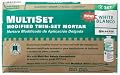 Custom Building Products MultiSet White Modified Thin-Set Mortar
