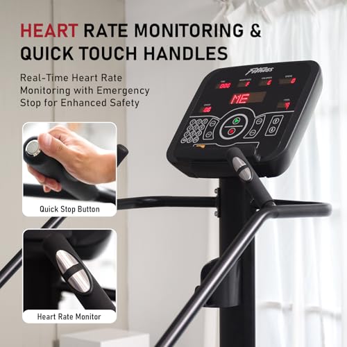 Stair Stepper Machine with LED Screen, Commercial Grade Stair Climber, Continuous Climbing Exercise Machine for Cardio, 15 Speed Levels Stair Master, 15-164 Steps/Min - Image 4