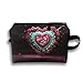 Produktbild Reise-Kosmetiktasche für Valentinstag, Handy, Münzen, Kosmetiktasche, Multifunktions-Organizer, Aufbewahrungstasche