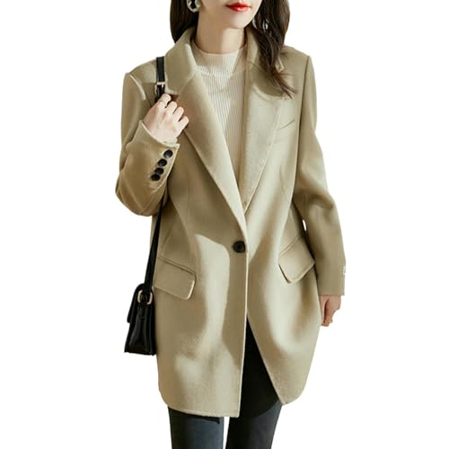 Veste en tweed pour femme rester élégante sans avoir froid en automne hiver