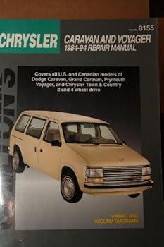 Paperback Chilton's Chrysler Caravan and Voyager 1984-94 Repair Manual (Chilton's Total Car Care Repair Manual) Book