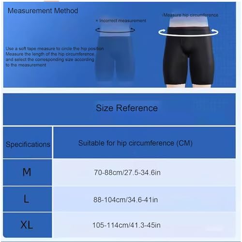 Faja para hernia umbilical e inguinal talla mediana negra miniatura 2