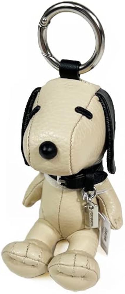 COACH PEANUTS スヌーピー メタル バッグチャーム キーホルダー COACH】コーチ キーホルダー プレーテッドメタル ピーナッツ