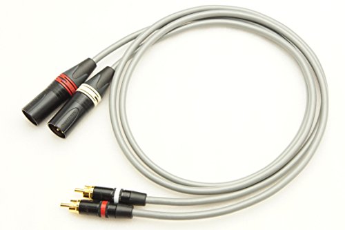 Amazon | ONKODO 8422 XLR(オス)-RCA 2本ペア変換ケーブル (7m) | RCA