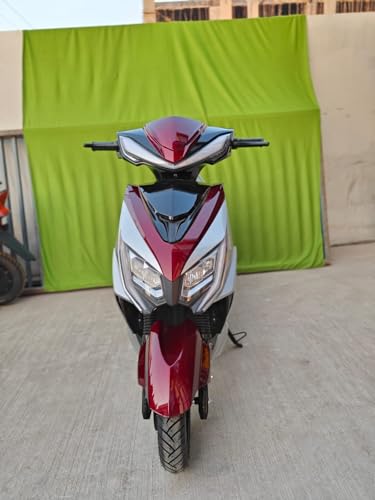Image of Ultrabikes Roar Electric Scooter | 60V 45Ah Lithium Ion Battery | 1000 Watt Motor | 50 KMPH Top Speed | 3 Speed Modes | Fast Charger | Powerful Controller (Red)