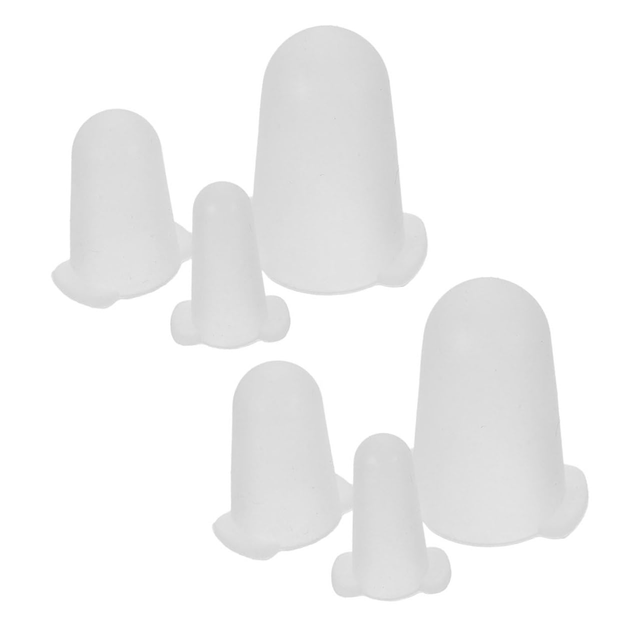 Cabilock 6 pièces Protection Silicone pour Douilles de Pâtisserie Manchons Anti-Usure pour Embouts de Décoration Gâteaux Accessoires Pratiques pour Pâtisserie Petit Moyen et Grand