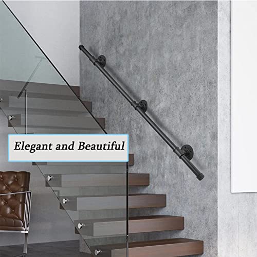 Soporte de barandilla ajustable interior y exterior para pasillo de 2,4 m 7