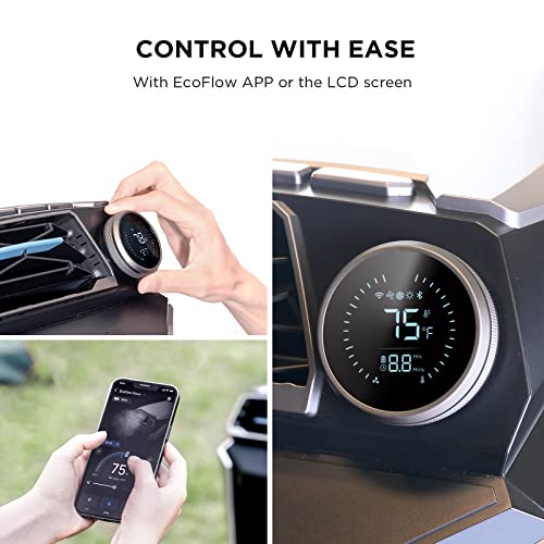 Image of EF ECOFLOW Wave Portable Air Conditioner, 4000BTU's of Fast Cooling, 1008Wh Add-On Battery with Extended & Custom Run Times, Control with App, Pairs with Portable Power Stations(Battery Not Included)