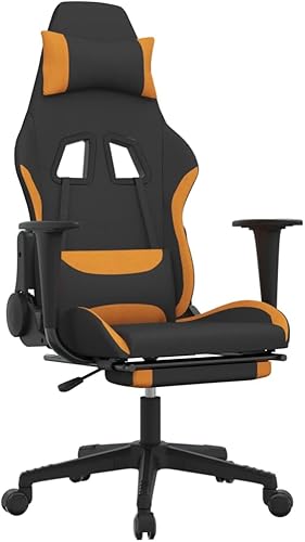 Miniatura 3 de Silla de masaje para juegos con reposapiés, silla de Internet, silla de computadora, silla de carreras, sillas para adultos, silla de juegos de