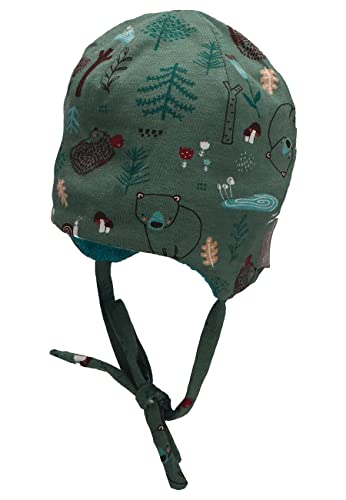 Sterntaler Baby Jungen Beanie Waldtiere Mütze - Kinderbeanie Gefüttert...