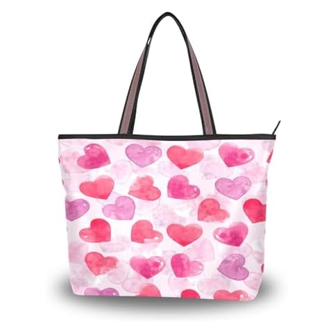Tote Bag for Women with Zipper and Pockets Cover
