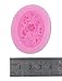 Longzang Flower Fondant Silicone Sugar Craft Mold, Mini, Pink