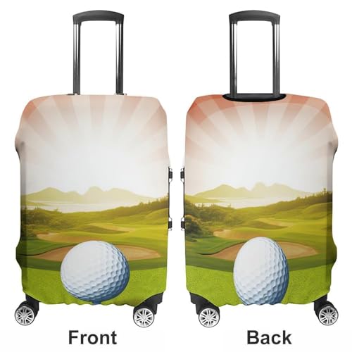 Golf Sport Luggage Cover Personalization Suitcase Covers Protector Elastic Washable Baggage Cover Anti-Scratch For Traveling, Aircraft Consignment L3