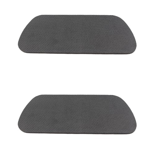 ZHYOHEN 2PCS Water Dispenser Absorbent Mat 8.3x3.1 Inch Refrigerator Non Slip Drip Tray Cuttable Splashproof Drainage Mat Ice Maker Drip Absorbent Mat Black - Thumbnail 5