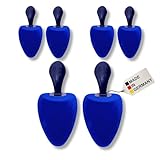 DELFA Schuhspanner Universal - Größe 39-42 - Set aus 3 Paar - Schaumstoff Schuhformer Schuhstrecker - für Damen Trotteurs