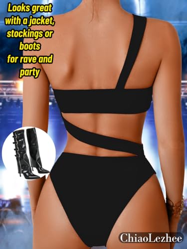 One Piece Swimsuit, Sexy Strappy Monokini, Size Runs Small3