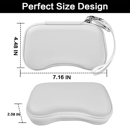 Case for BACKBONE One Mobile Gaming Controller 2nd Gen/1st Gen, Handheld Gaming Console Portable Travel Holder for Cables Power Bank Accessories - Box Only (White)