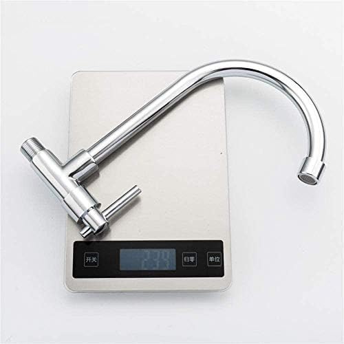 Robinet de lavabo eau froide mural et flexible pour cuisine moderne