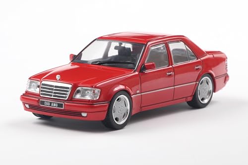 Modelo a Escala 1:43 Mercedes-Benz W124 E60 AMG Rojo