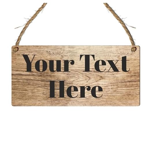 Custom Hanging House Sign