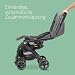 Maxi-Cosi Lara2 Baby Kinderwagen, 0–4 Jahre, 0–22 kg, federleichter, kompakter Buggy, 3 Liegepositionen, flache Liegeposition, klein zusammenklappbar, Schultergurt, Select Grey