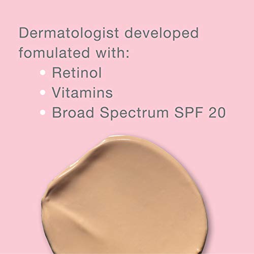 Johnson & Johnson Neutrogena Healthy Skin Enhancer Sheer Face Tint with Retinol & Broad Spectrum SPF 20 Sunscreen for Younger Looking Skin, 3-in-1 Daily Enhancer, Non-Comedogenic, Ivory to Fair 10, 1 fl. oz