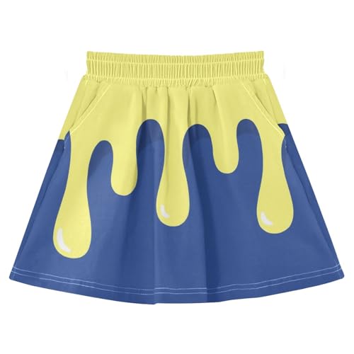 Jupe trapèze enfant GuoChe en tissu durable et anti-rétrécissement du 2T au 8Y