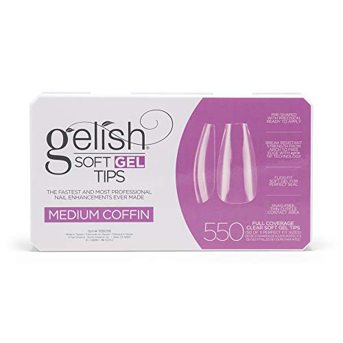 Gelish Soft Gel™ Tips - 550 Count Professional Quality Press