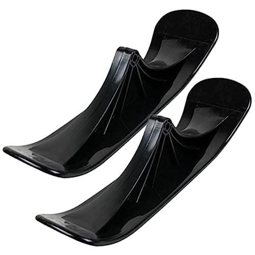 BCOATH Scooter Skiing Board Snow Sled Attachment Kids Snow Sledding Tool Balance Bike Random Style