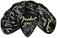 Fender Premium Celluloid 351 Shape Picks, Heavy, Black Moto, 12er-Pack