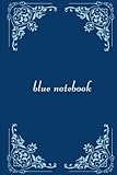  blue vintage notebook