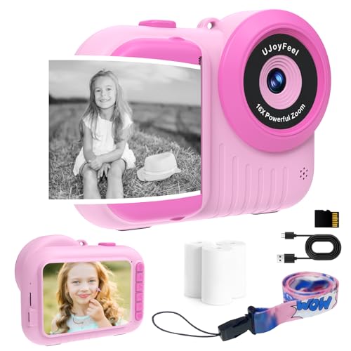 Kids Camera Instant Print Cameras That Print Photos, Black