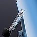 NB Gaming Monitor Arm or for 32 to 60 Inches Screen, Load up to 20 kg, VESA 75/100, RGB-Light, Heavy Duty, Multi Angle Adjustable, Premium Aluminum, Lake Blue