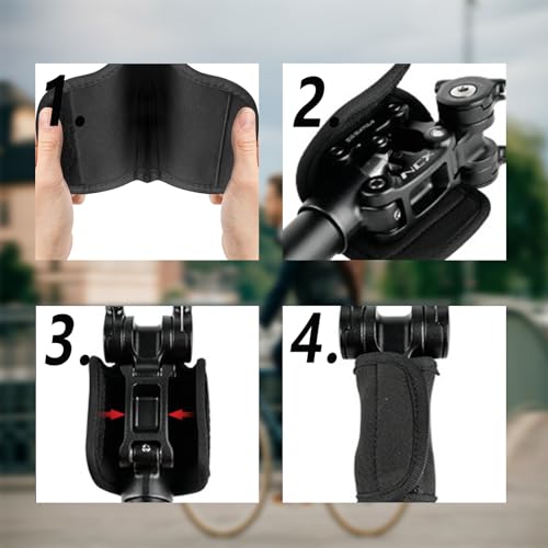 2 Stücke Schutz für Sattelstütze, Sattelstütze Gefedert Schutz Sattelstützenabdeckung für Suntour Federsattelstütze, Schutzhülle für NCX Sattelstütze,Nylonschette Gefederte