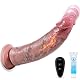 Dildo Sex Spielzeug für die Frau Männer Paare Extrem - Vibrator Vibration für Frauen Anal Penis Dildos Silikon Plug, Vibratorensets mit 3D-Details, Gay Sexspielzeug Prostata Stimulation Diloschwanz