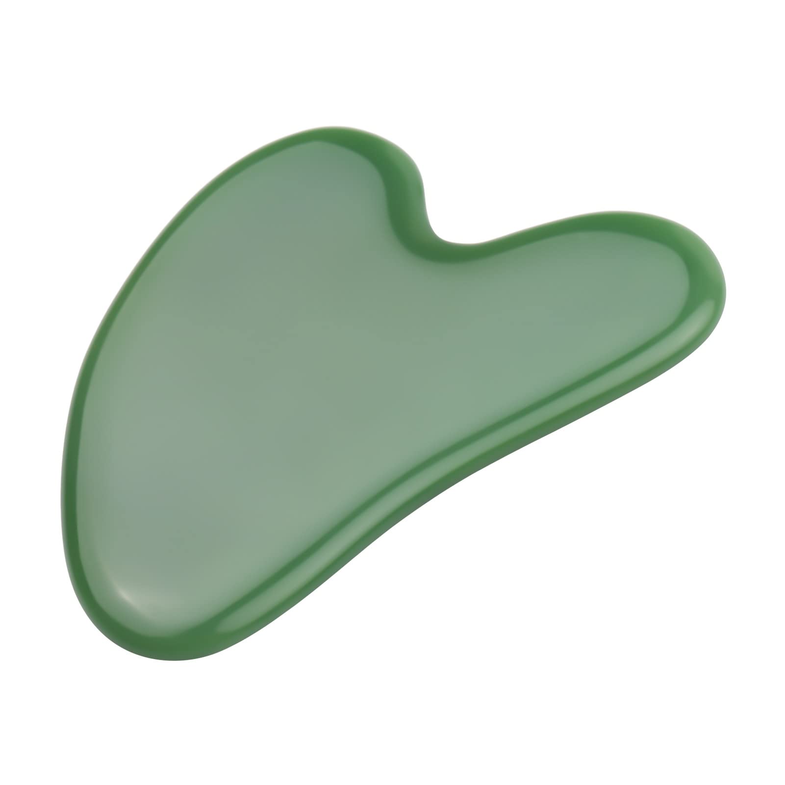 Natural Jade Gua Sha Facial Tools Guasha Massage Tool Gua Sha Scraping Massage Tool for Face Neck Back Wrist Foot SPA Body Skin Treatment