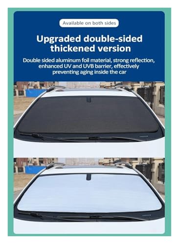 Pare-soleil avant anti-UV sur mesure pour Transit Custom 2012-2021 - 6