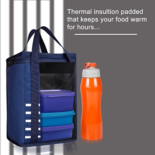 Image of F Gear Munch Navy Grey Lunch Bag (4224)