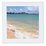 Square dimensions (in inches): 12 L x 12 W, image dimensions (in inches): 10 L x 10 W 100% poloyester; image is soft to touch. Made in USA Edges have pinking shear cut Image will not fade with washing. Image not a transfer, part of material