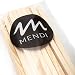 25 Palos Cuadrados de Madera 24-25 cm x 8 mm