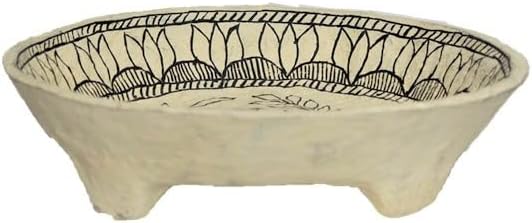 Shree Mehta Handicrafts vintage Paper Mache Painting Bowl Paper Mache Bowl