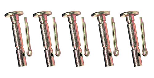 The ROP Shop (Pack of 5) Shear & Hair Pins Replacement for MTD, Cub Cadet & Troy-Bilt 738-04124, 738-04124A Snowblowers