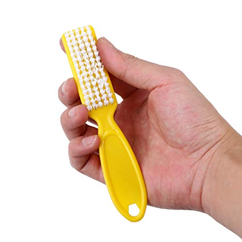 Daygos 24Pcs Handle Grip Nail Brush - Finger Nail Brushes For Cleaning Fingernails, Hand Fingernail Scrub Brush Kits For Toes And Nails Cleaner, Long Handle Pedicure Brushes, Multicolor #TOP6