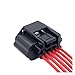 POAHBXC 1 Set 6 Pin Car Meter Throttle Electrical Connectors Female Wire Harness for 7283-8850-30 (10 Sets)(20 Sets)