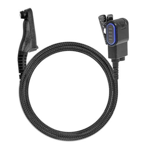 N-ear Choice PTT/Mic Tier 3 - Compact Radio PTT - Compatible with APX Next APX1000 APX3000 to APX8000 APX900 Next SRX2200 XPR6300 XPR6350 XPR6000 Series XPR7000 Series Radios
