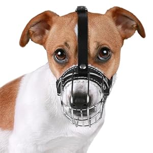 BRONZEDOG Drahtkorb Maulkorb für Kleine, Mittlere, Große Hunde