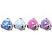 Pierced Owl 14-16G Implant Grade Titanium Claw Setting Synthetic Opal Ball Internally Threaded Dermal Anchor Top (Purple, 16GA / 3mm ball)